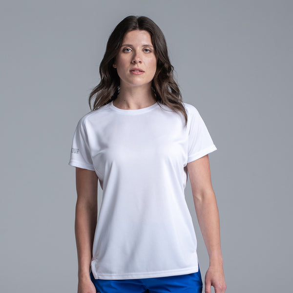 Valour Active Women's Apex Tee - White