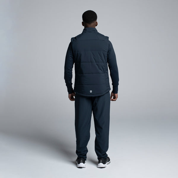 Valour Active Men's Summit Puffer Vest - Ink