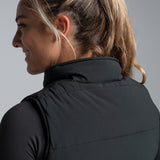 VALOUR ACTIVE WOMEN'S SUMMIT PUFFER VEST - BLACK