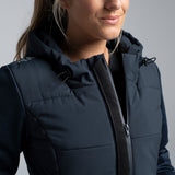 Valour Active Women's Summit Long Puffer Jacket - Ink