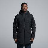 Valour Active Men's Summit Long Puffer Jacket - Black