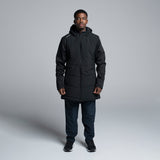 Valour Active Men's Summit Long Puffer Jacket - Black