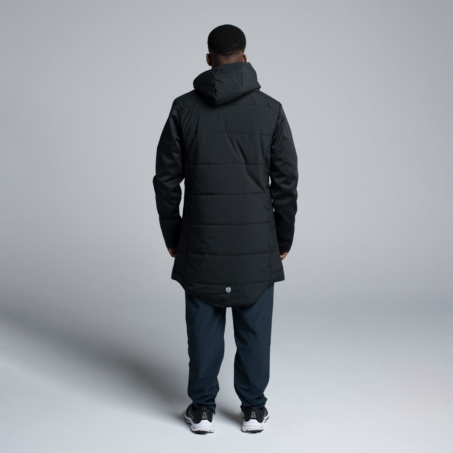 Valour Active Men's Summit Long Puffer Jacket Black – Valour Sport