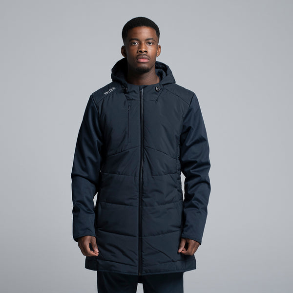Valour Active Men's Summit Long Line Puffer Jacket - Ink