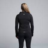 Valour Active Sprint Half Zip Top-Black