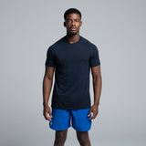 Valour Active Unisex V-Knit Tee - Ink