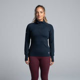 Valour Active Women's Sprint Half Zip Top - Ink