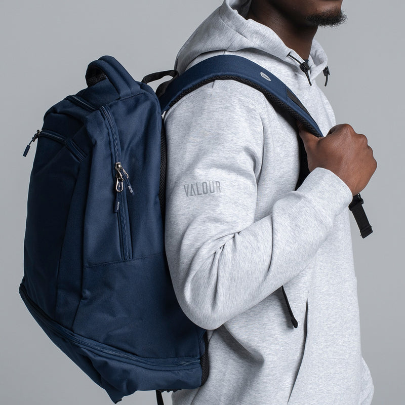 Valour Medium Navy Backpack