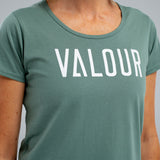 Valour Brand Tee-Sage