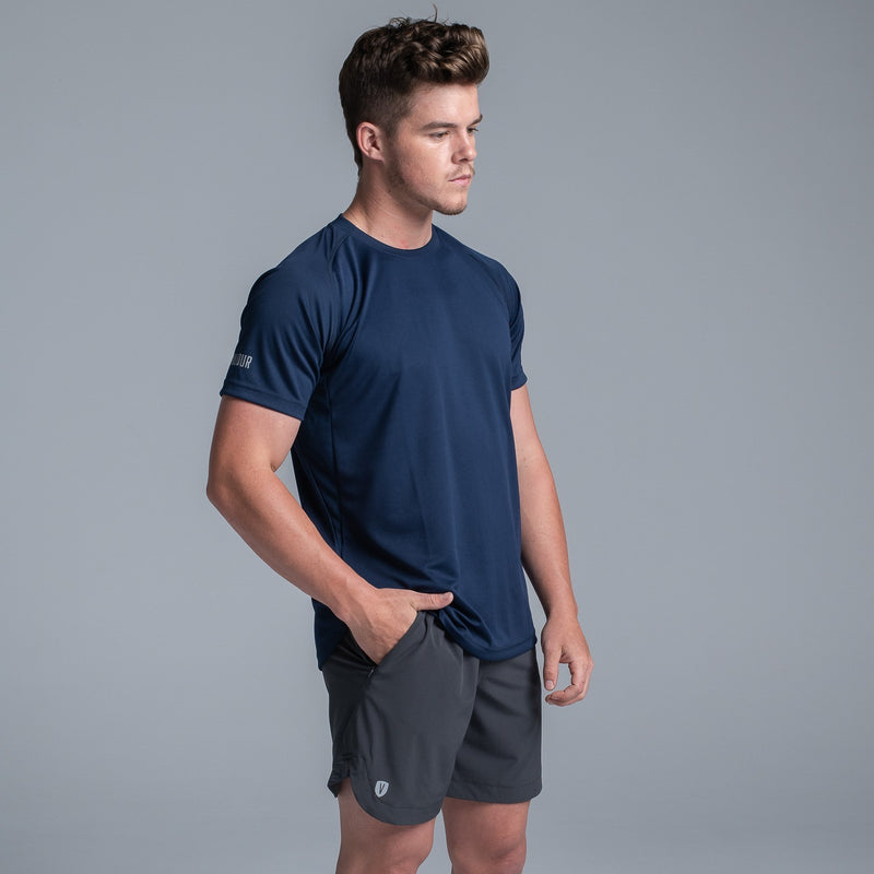 Valour Active Apex Tee - Navy