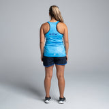 Netball NSW State Titles Training Singlet - Light Blue