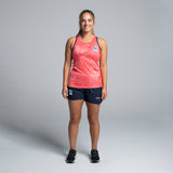 Netball NSW State Titles Training Singlet - Coral