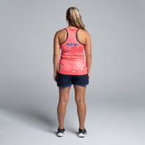 Netball NSW State Titles Training Singlet - Coral