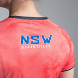 Netball NSW State Titles Training Tee - Coral