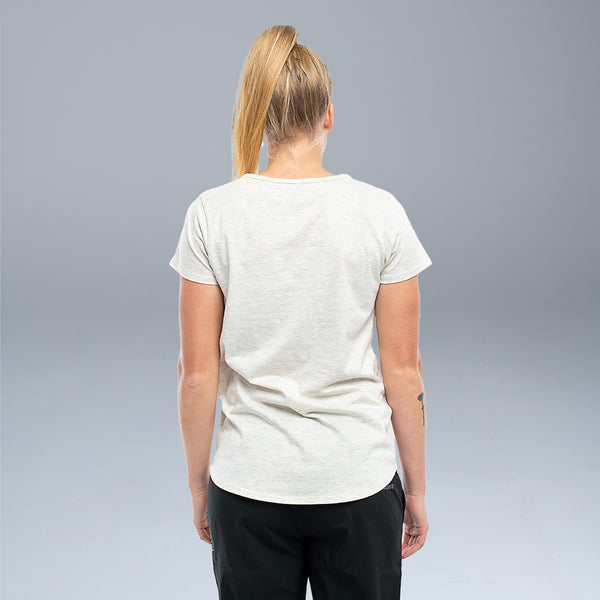 Valour Active Tee-Oatmeal