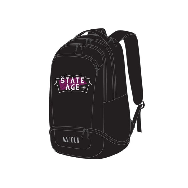 Netball QLD State Age Mid Backpack