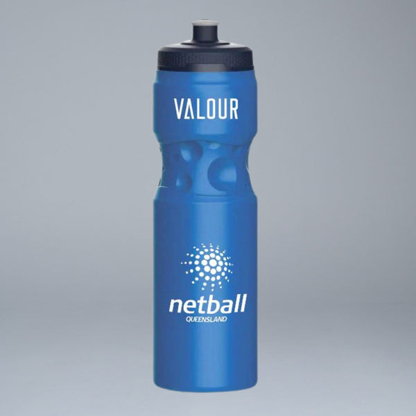 Netball QLD Blue Water bottle