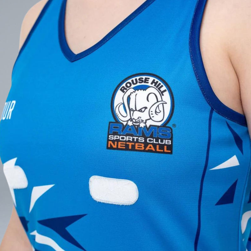 Rouse Hill RAMS Netball Club NanoFuse A-Line Netball Dress