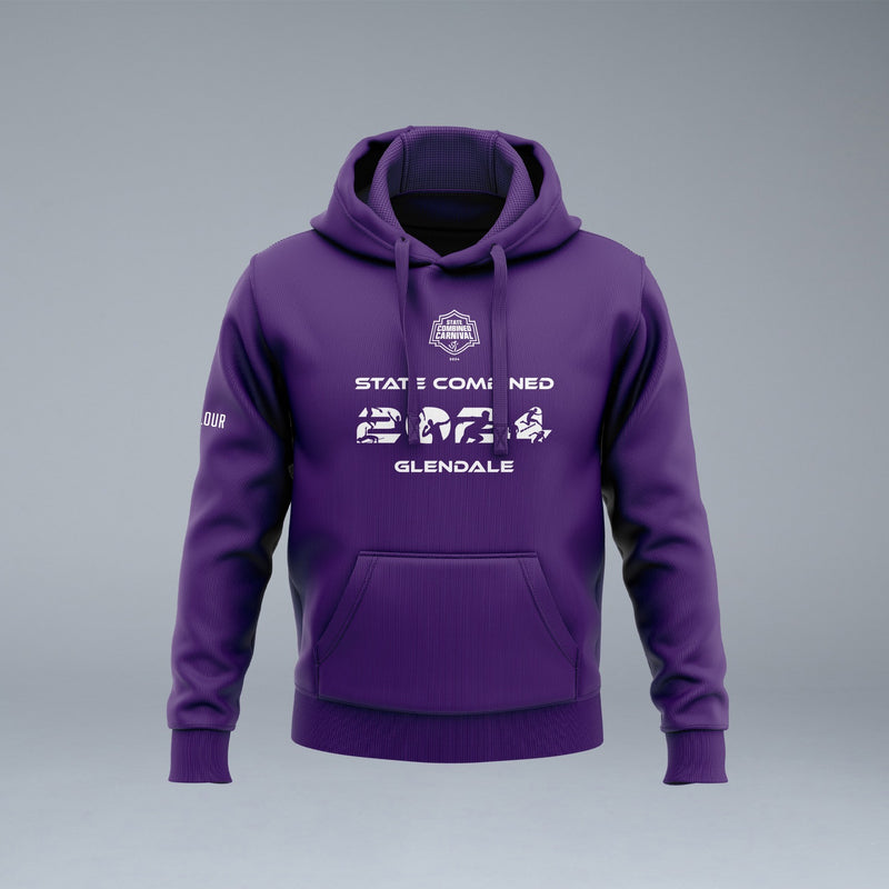 LANSW State Combined Purple Hoodie
