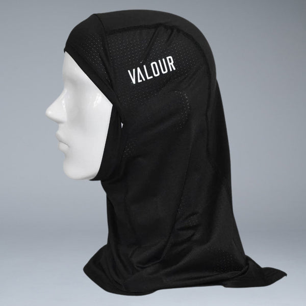 Valour Active Performance Hijab - Black
