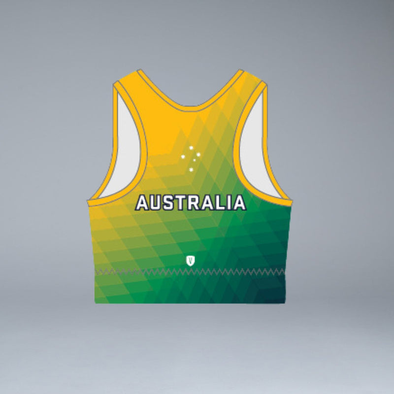 Australian Master's Athletics Crop Top