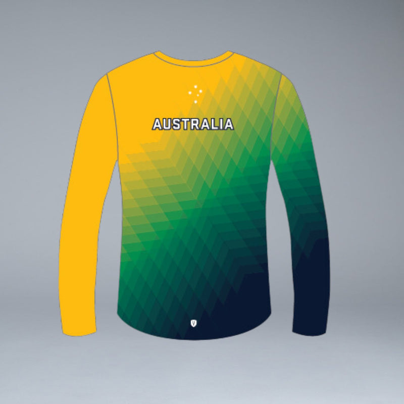 Australian Masters Athletics Long Sleeve Training Tee