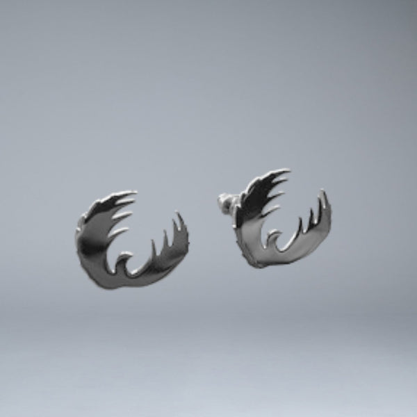 Firebirds 16mm Stud Earings - Sterling Silver