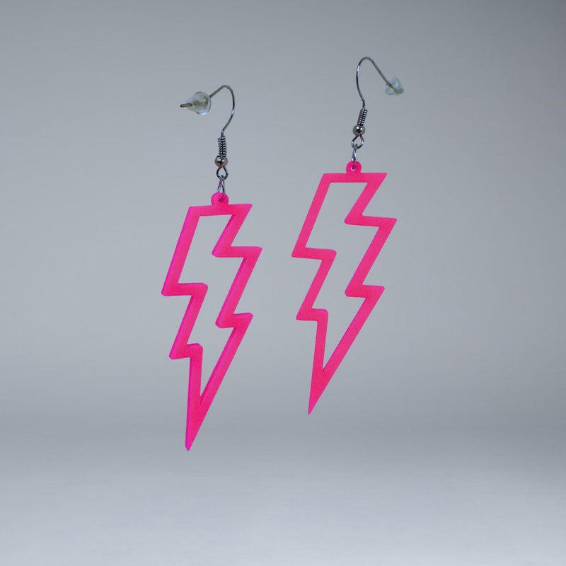 Thunderbirds Lightning Earings