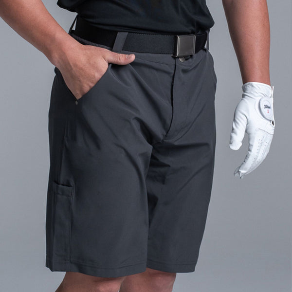 Valour Active Mens Golf Shorts - Charcoal