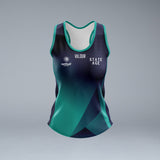 Netball QLD State Age Navy Singlet