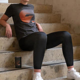 GIANTS Netball Women's Stadium Tee - Charcoal