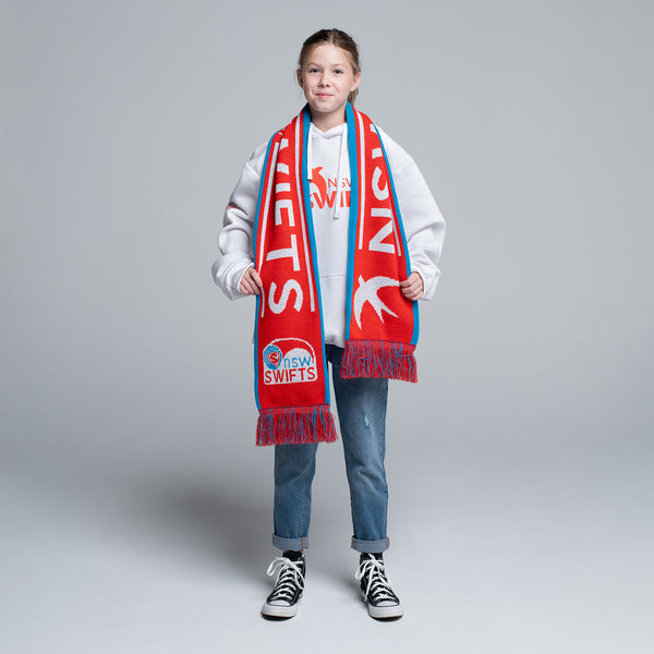 NSW Swifts Knitted Scarf