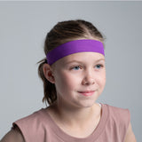 Queensland Firebirds Elastic Hairband Strap Purple