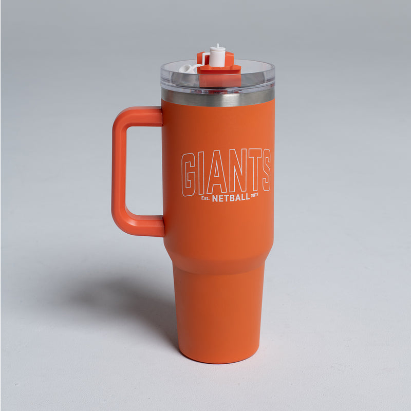 Giants Orange 1.2L Metal Tumbler with Handle