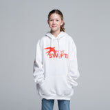 NSW Swifts Puff Print White Hoodie