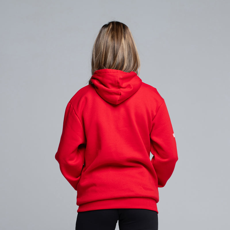 NSW Swifts Puff Print Red Hoodie