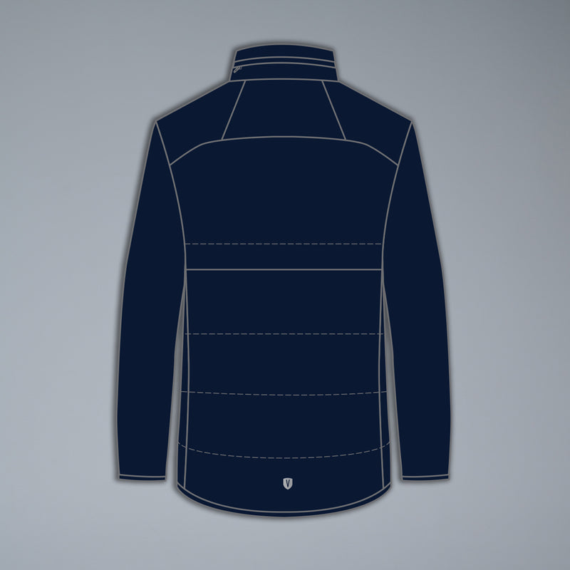 Castle Hill Rockets FC Unisex Long Puffer Jacket