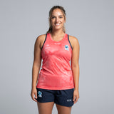 Netball NSW State Titles Training Singlet - Coral