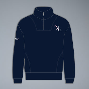 Annabel Neasham Racing 1/4 Zip Crew Top