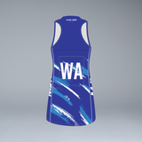 Metro Jets Netball Dress Plain Back