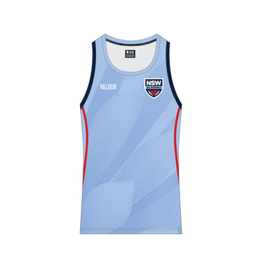 NSW All Schools Female Touch Football Singlet - Front