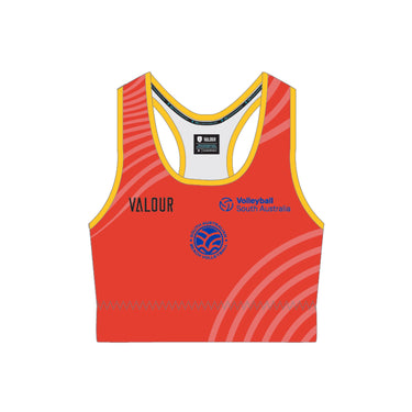 Volleyball SA SABV Crop Top - Red - Front