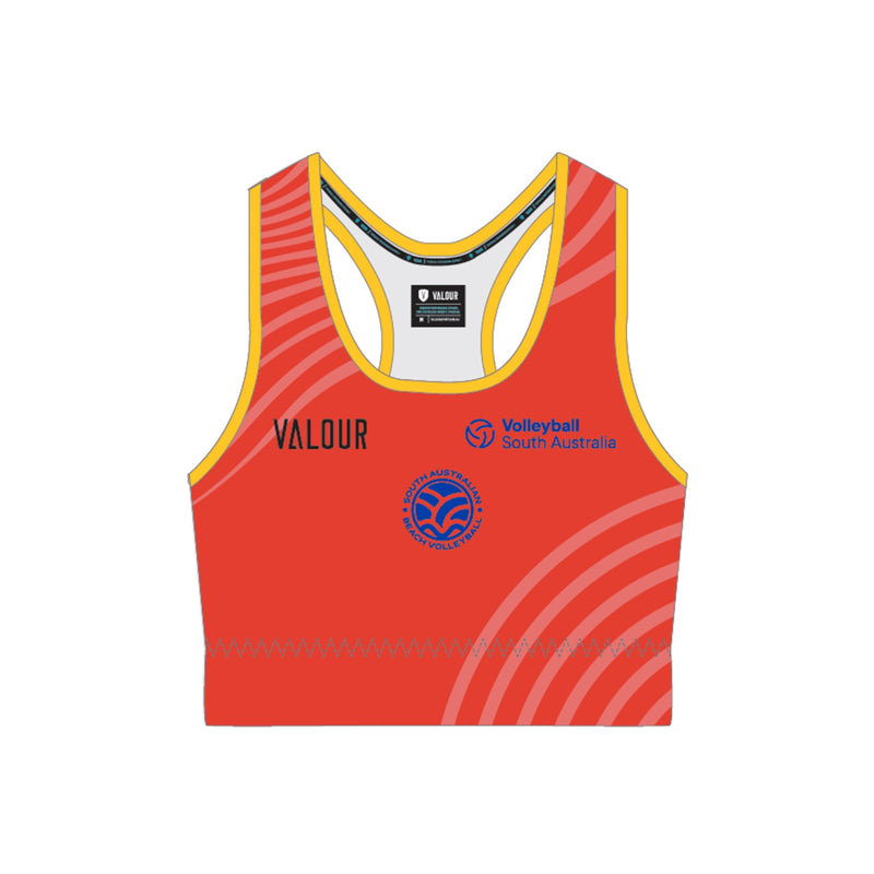 Volleyball SA SABV Crop Top - Red