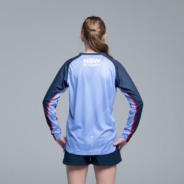 NSW All Schools Female Long Sleeve Training Tee