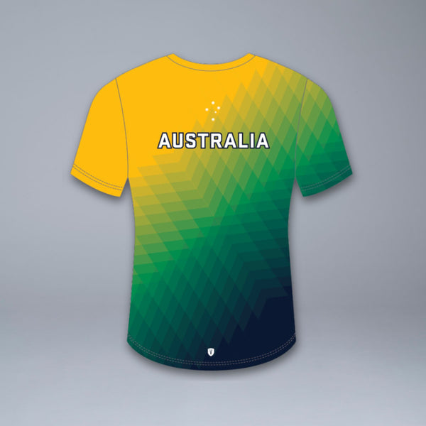 Australian Masters Athletics Women's SS Training Tee - Back