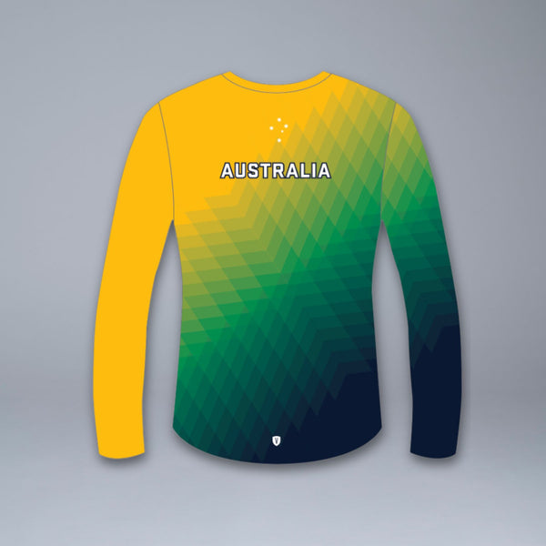 Australian Masters Athletics Women's Long Sleeve Training Tee