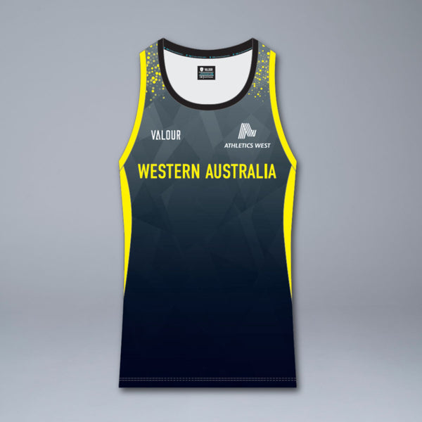AW State Team Women's Singlet - Front