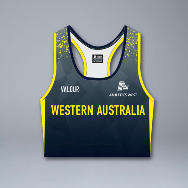 AW State Team Crop Top - Front