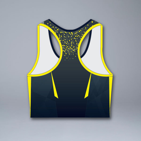 AW State Team Crop Top - Back