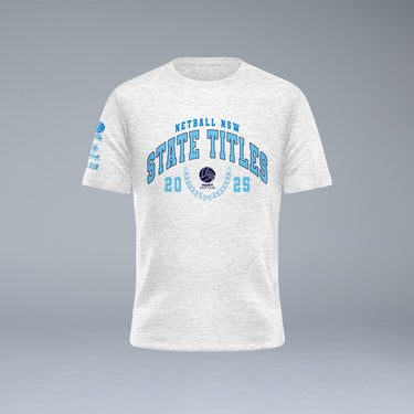 Netball NSW Seniors State Titles Tee - Front